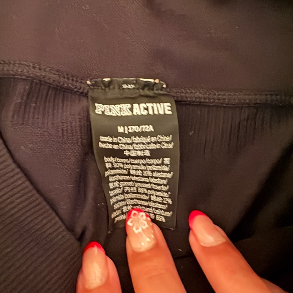 Active USA Women's High-Waisted Black Shorts - Picture 3 of 3